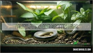 ventilation and screen tops