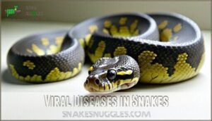 viral diseases in snakes