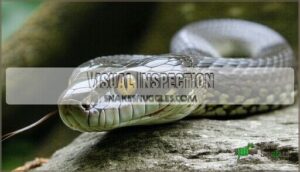 visual inspection