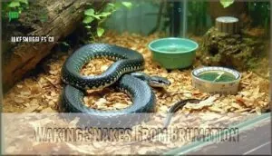 waking snakes from brumation waking snakes from brumation