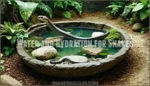 water and hydration for snakes water and hydration for snakes