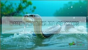 water conditions for sea snakes
