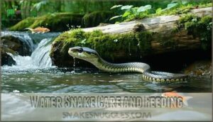 water snake care and feeding