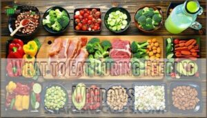 what to eat during feeding windows
