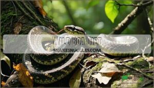 wild boa diet
