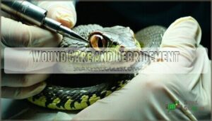wound care and debridement