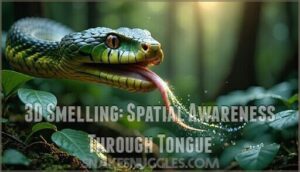 3d smelling: spatial awareness through tongue
