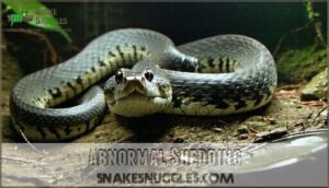 abnormal shedding