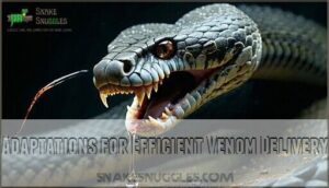 adaptations for efficient venom delivery
