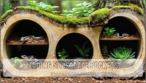 adding substrate pockets