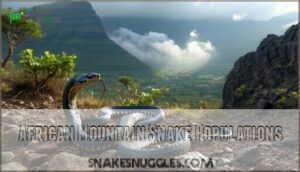 african mountain snake populations