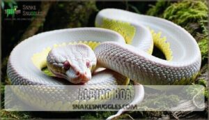 albino boa