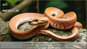amelanistic morphs amelanistic morphs