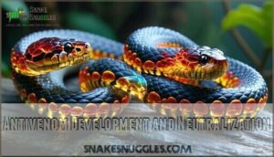 antivenom development and neutralization