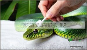 applying natural oils
