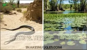 aquatic vs. terrestrial habitats aquatic vs. terrestrial habitats