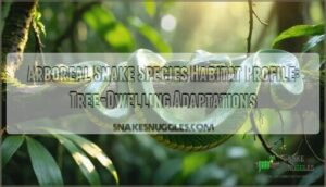 arboreal snake species habitat profile