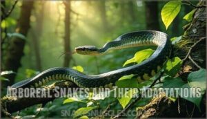 arboreal snakes and their adaptations