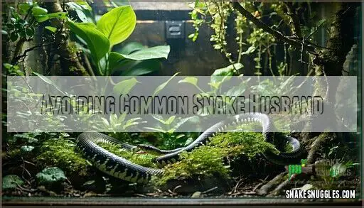 Snake Husbandry Mistakes: Deadly Errors - Snake Husbandry Operational Sme