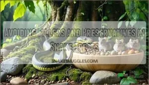 avoiding fillers and preservatives in snake treats avoiding fillers and preservatives in snake treats