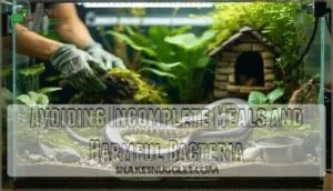 avoiding incomplete meals and harmful bacteria avoiding incomplete meals and harmful bacteria