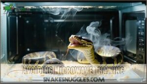 avoiding microwave thawing