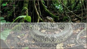 avoiding snake bites in the jungle