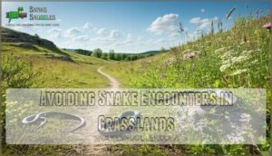 avoiding snake encounters in grasslands