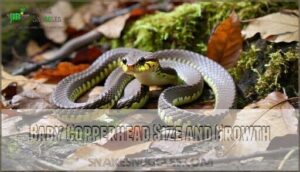 baby copperhead size and growth