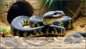 ball python feeding and diet