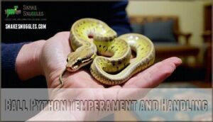 ball python temperament and handling