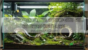 ball python temperature gradient explained