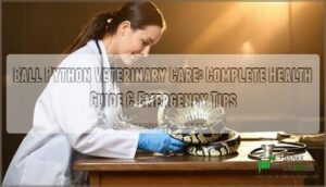 ball python veterinary care