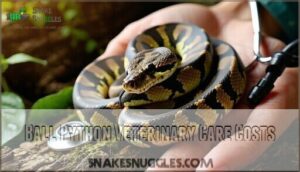 ball python veterinary care costs