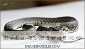 behavioral changes indicating illness