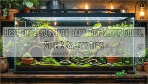 best enclosure for baby boa