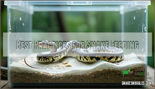 Feeding Snakes in Separate Enclosure: Why It's The Best Choice