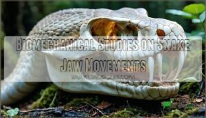 biomechanical studies on snake jaw movements