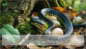 birds and eggs