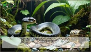 boa constrictor costs