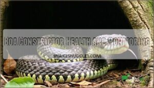 boa constrictor health and monitoring