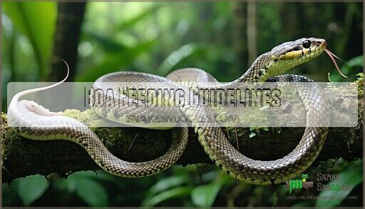 Reptile Snake Feeding Guide: Hopper Sizing & Safety Tips for Boas