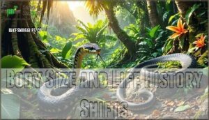 body size and life history shifts