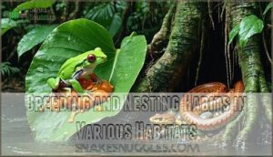 breeding and nesting habits in various habitats