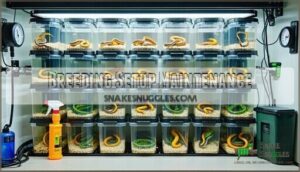 breeding setup maintenance