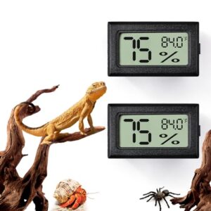BSRESIN 2 PCS Rectangle Reptile B0CPF27KBM