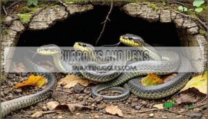 burrows and dens