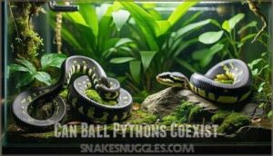 can ball pythons coexist