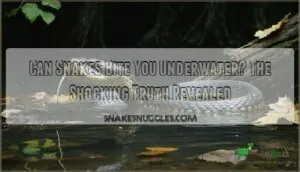 can snakes bite you underwater can snakes bite you underwater