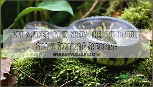 Can Snakes Eat in Shed? The Truth About Snake Feeding & Shedding